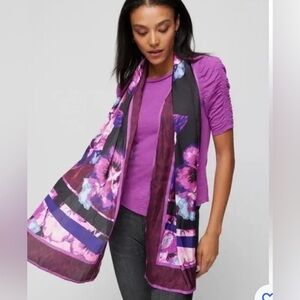 White House Black Market Voila Scarf NWT